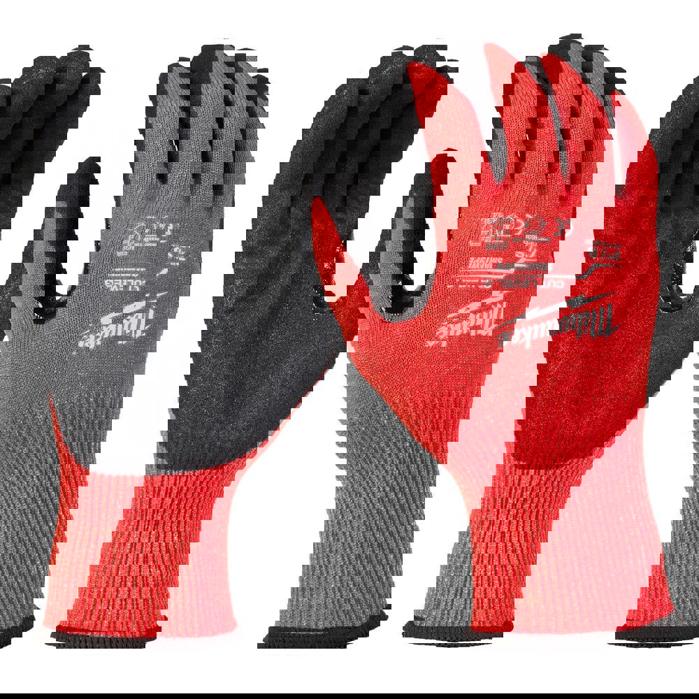 Cut & Puncture Resistant Gloves; Coating Material: Nitrile ; Coating Coverage: Thumb & Index Finger ; Glove Type: General Purpose ; ANSI/ISEA Cut Resistance Level: 3 ; Primary Material: Synthetic Leather ; Lining Material: Synthetic Leather